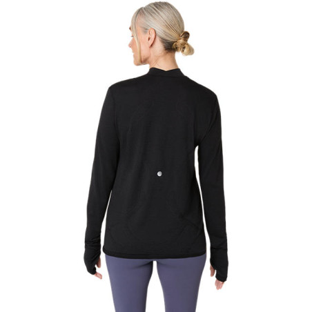 Asics Road Winter Seamless LS Top Femme Black