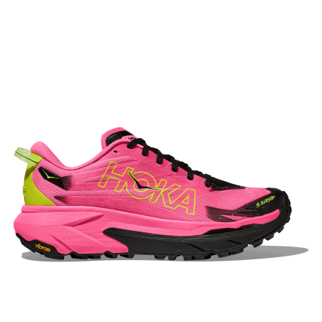 Hoka Mafate 5 Homme Neon Rose/Black