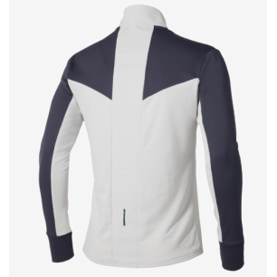 Mizuno Active Warmalite Half Zip Long Sleeve Top Homme Vapor Silver