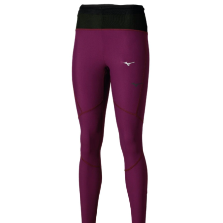 Mizuno Trail Multipocket Long Tight Femme Dark Purple