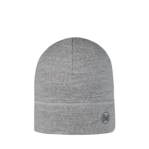 Buff Merino Lightweight Beanie Solid Light Grey