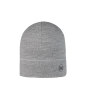 Buff Merino Lightweight Beanie Solid Light Grey