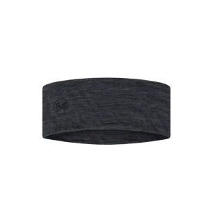 Buff Merino Lightweight Headband Solid Grey