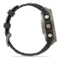 Garmin Fenix 8 Pro 47 mm AMOLED Sapphire, Titanium, Bracelet Silicone Graphite/Noir