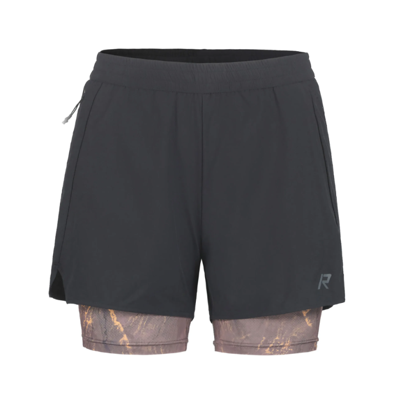Rukka Short Makela Print Femme Noir