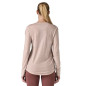 Patagonia Cap Cool Merino Blend Graphic Shirt Femme Shroom Taupe