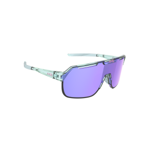AZR Kromic Victory RX Crystal Bleue Vernie/Ecran Irisé Rose Photochromique