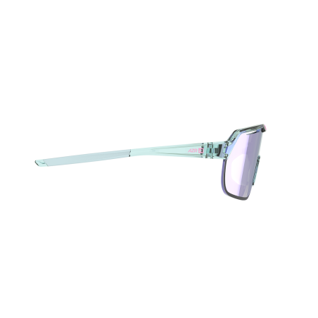 AZR Kromic Victory RX Crystal Bleue Vernie/Ecran Irisé Rose Photochromique