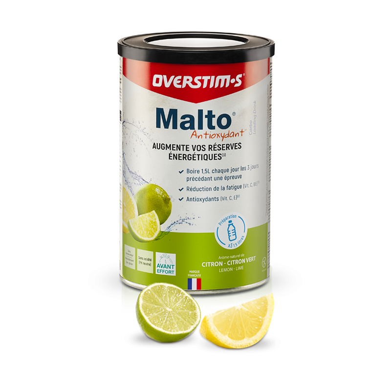 Overstims Malto Antioxydant Citron-Citron Vert