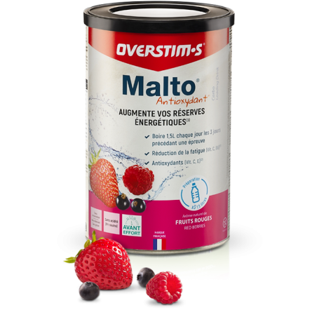 Overstims Malto Antioxydant Fruit rouge