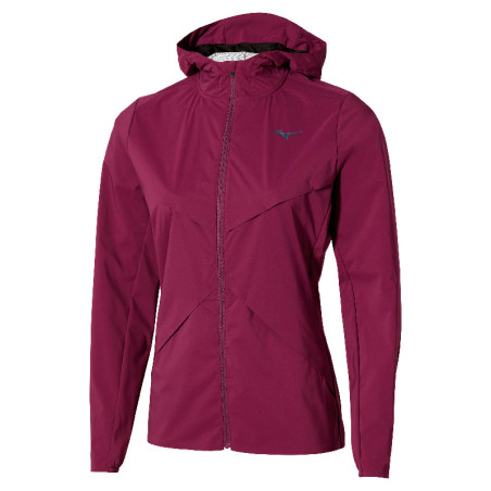 Mizuno Tech Thermal Charge Hooded Jacket Femme Dark Purple