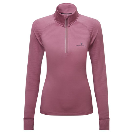Ronhill Tech Winter 1/2 Zip Femme Dusty Tulip/Dark Navy