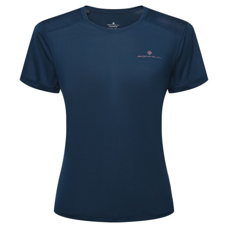 Ronhill Tech S/S Tee Femme Dark Navy/Dusty Tulip