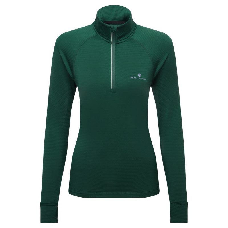 Ronhill Tech Winter 1/2 Zip Femme Seaweed/Iris