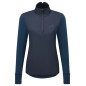 Ronhill Tech Wind Block 1/2 Zip Femme Dark Navy/Dusty Tulip