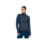 Ronhill Tech Wind Block 1/2 Zip Femme Dark Navy/Dusty Tulip