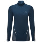 Ronhill Tech Reflect 1/2 Zip Femme Dark Navy/Reflect
