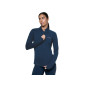 Ronhill Tech Merino 1/2 Zip Femme Dark Navy/Dusty Tulip