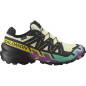 Salomon Speedcross 6 GTX Femme Transparent Yellow/Black/Waterfall