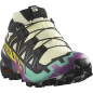 Salomon Speedcross 6 GTX Femme Transparent Yellow/Black/Waterfall