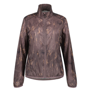 Rukka Veste Maile Print Femme Prune