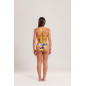 Zerod Maillot de Bain Femme 1 Pièce Brushwave