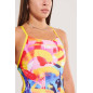 Zerod Maillot de Bain Femme 1 Pièce Brushwave