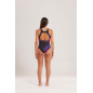 Zerod Maillot de Bain Femme 1 Pièce Vortex Nebula