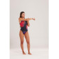 Zerod Maillot de Bain Femme 1 Pièce Vortex Nebula