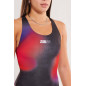 Zerod Maillot de Bain Femme 1 Pièce Vortex Nebula