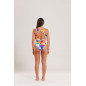 Zerod Maillot de Bain Femme 1 Pièce Sculpt Brushwave