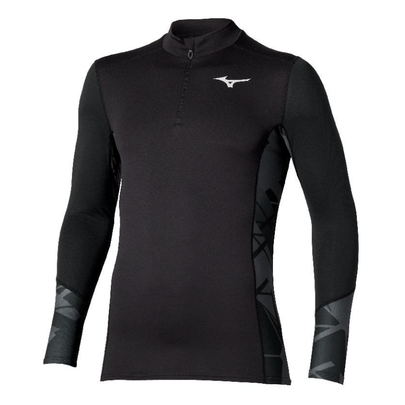 Mizuno BT Virtual Body G5 Half Zip Homme Black