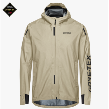 Gorewear Concurve GTX Logo Jacket Homme Tech Beige/Black