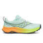 Saucony Peregrine 16 Femme Aqua/Citron