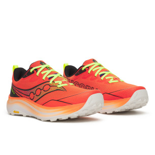 Saucony Peregrine 16 Homme Fire/Black