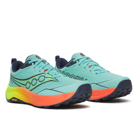 Saucony Peregrine 16 Homme Splash/Citron