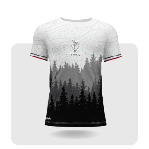 Le Colibri Frenchy T-Shirt Le Forestier Noir Femme