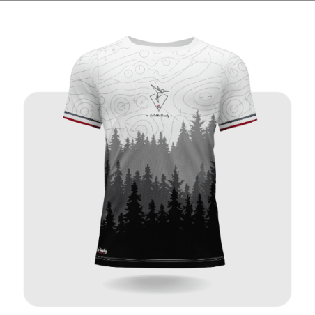 Le Colibri Frenchy T-Shirt Le Forestier Noir Femme