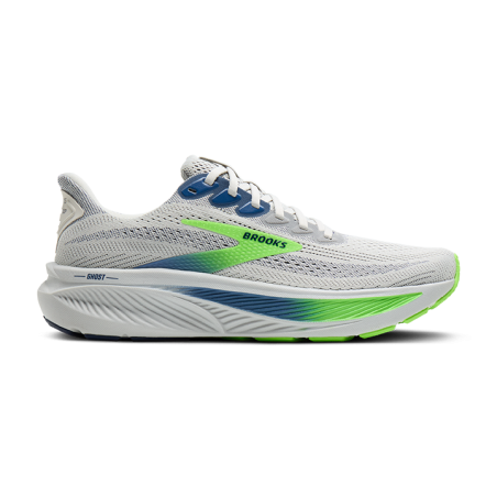 Brooks Ghost 17 Homme Oyster Beacon/Blue Gecko