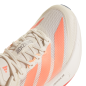 Adidas Adizero Boston 13 Femme Off White/Beam Orange/Acid Orange