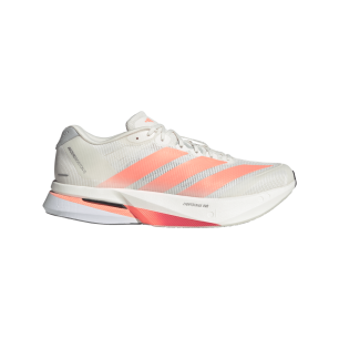 Adidas Adizero Boston 13 Homme Off White/Lucid Orange/Grey