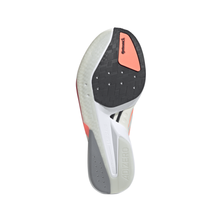 Adidas Adizero Boston 13 Homme Off White/Lucid Orange/Grey