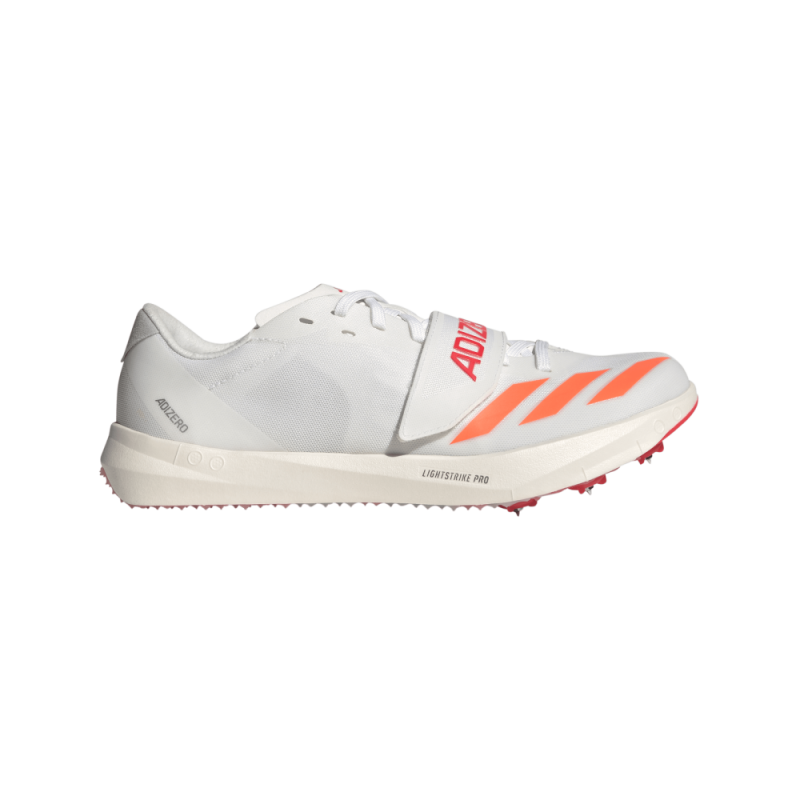 Adidas Adizero TJ/PV Unisexe Cloud White/Lucid Orange/Lucid Red