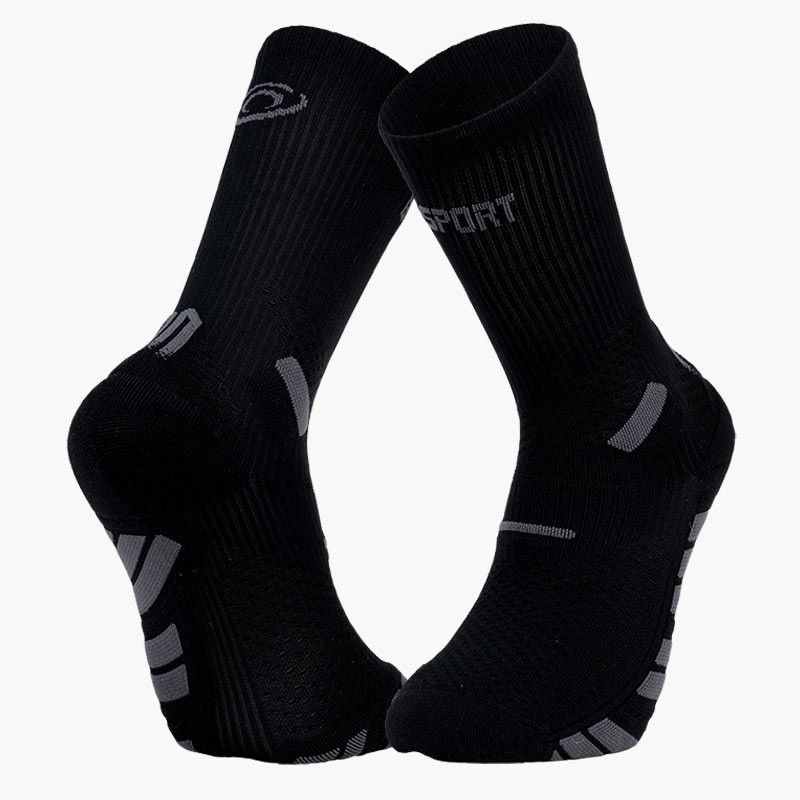 BV Sport Socquette Trail Ultra.2 "High" Noir/Gris
