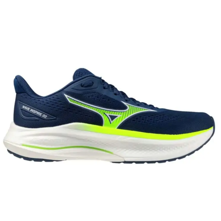 Mizuno Wave Inspire 22 Homme Estate Blue/Lightning Yellow