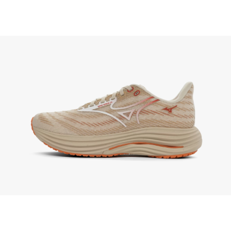 Mizuno Wave Rider 29 Femme Summer Sand/White/Autumn Sunset