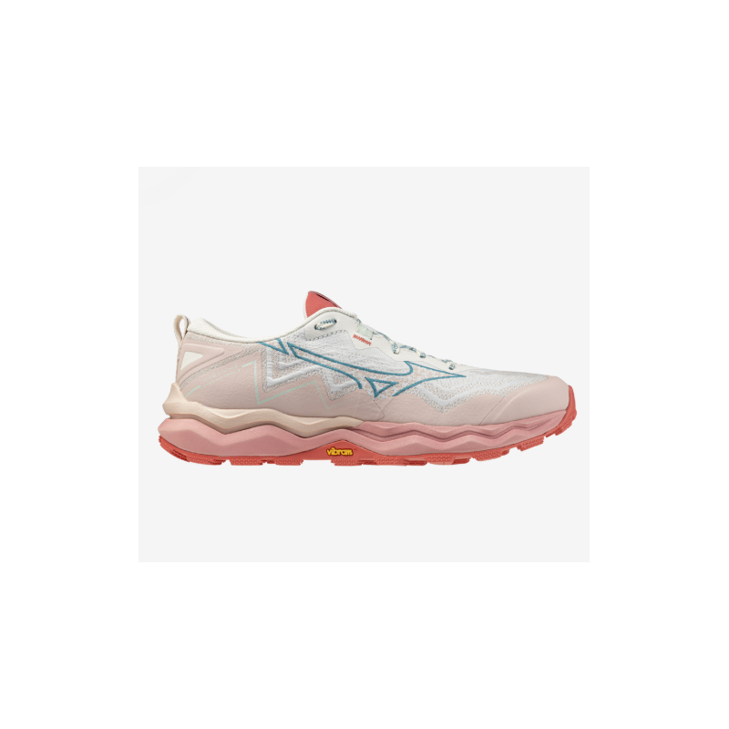 Mizuno Wave Daichi 9 Femme Peach Whip/Larkspur/Faded Rode
