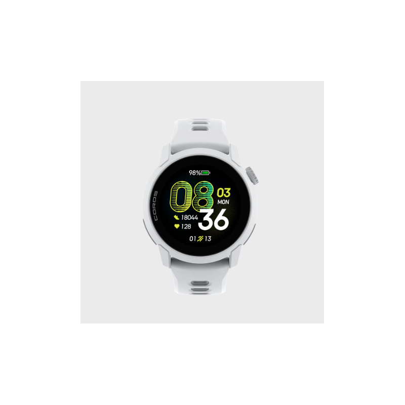 Coros Pace 4 Silicone White