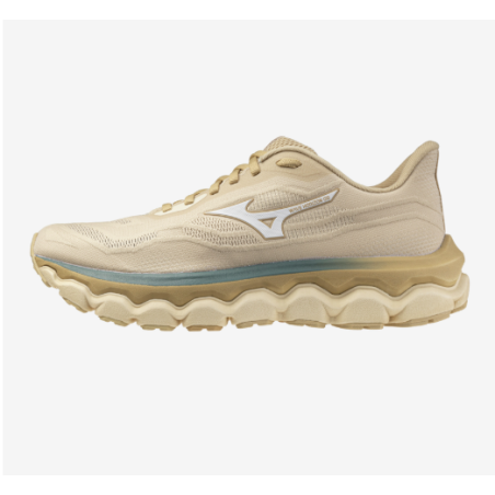 Mizuno Wave Horizon 9 Homme Pale Khaki/White/Curds and Whey