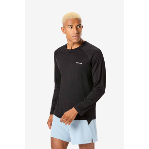 NNormal Merino Long Sleeve Tshirt Homme Noir